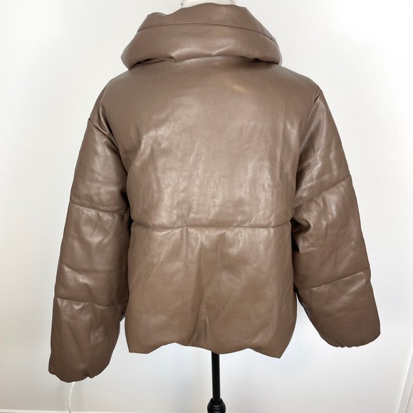 Pistola Brown Leather Jacket - Picture 9 of 14
